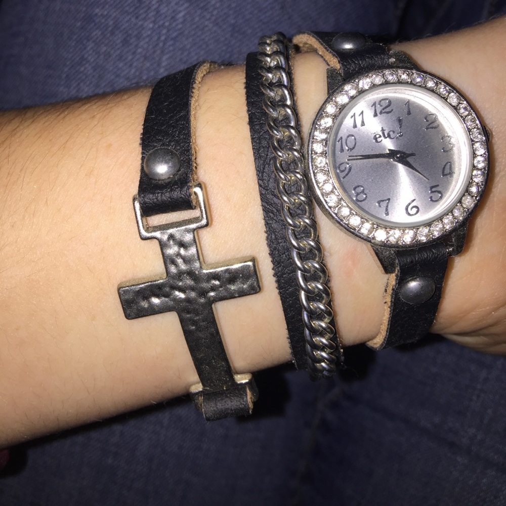 Stainless steel watch