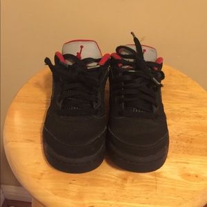 Red and Black Jordan Size 11