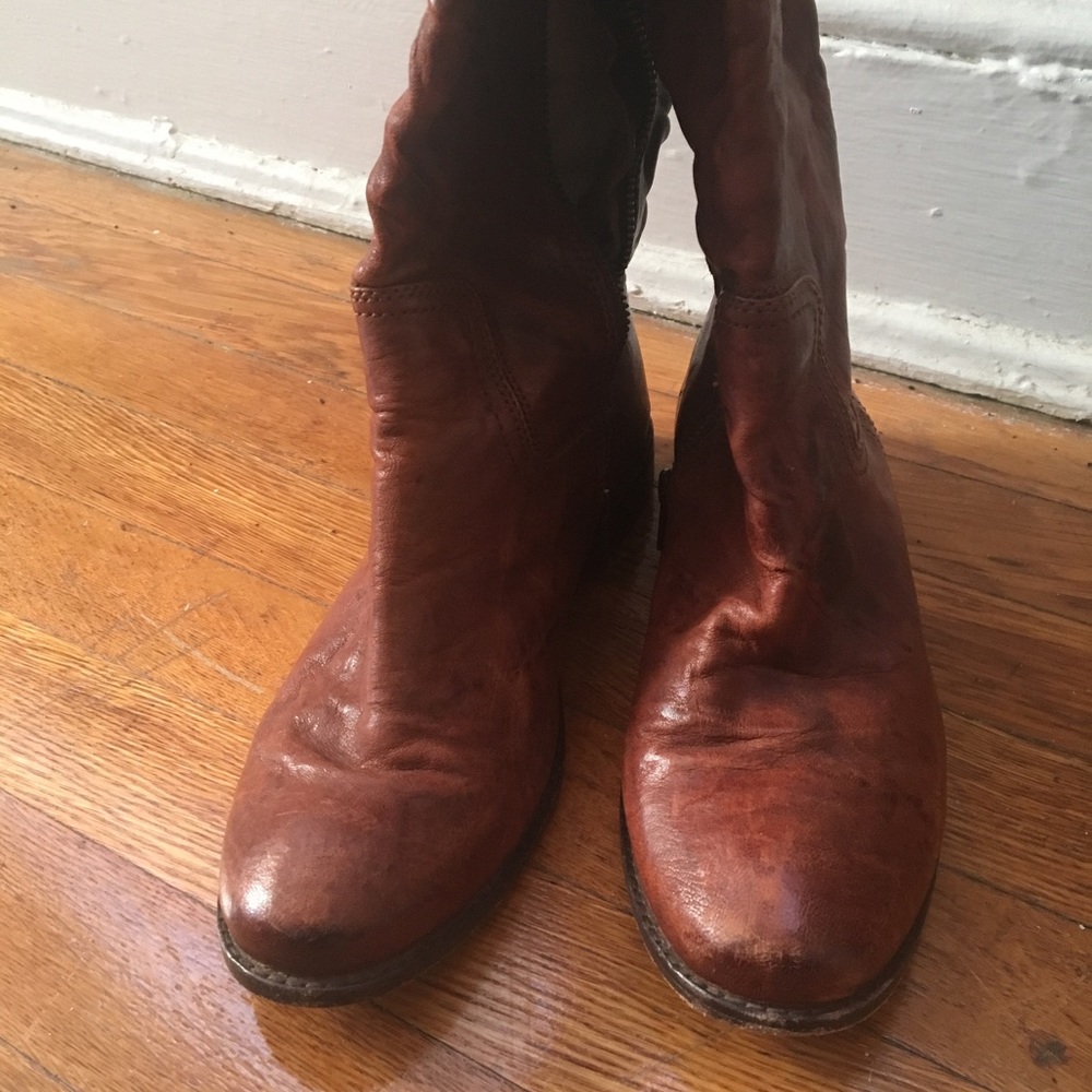 Frye boots, caramel brown, size 10 - Picture 5 of 6