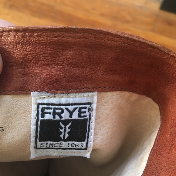 Frye Shoes - Frye boots, caramel brown, size 10
