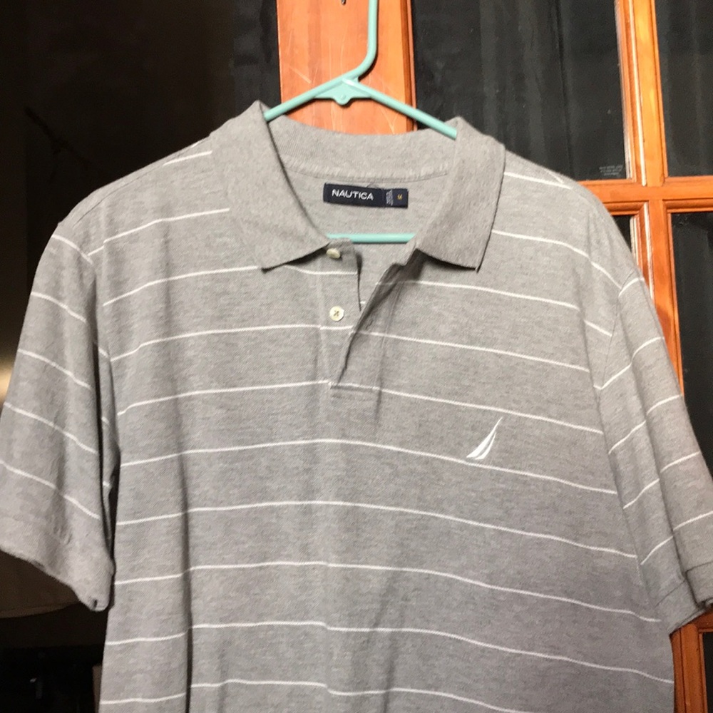 Nautica polo shirt, men’s med, great condition!
