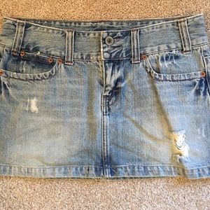 Jean skirt