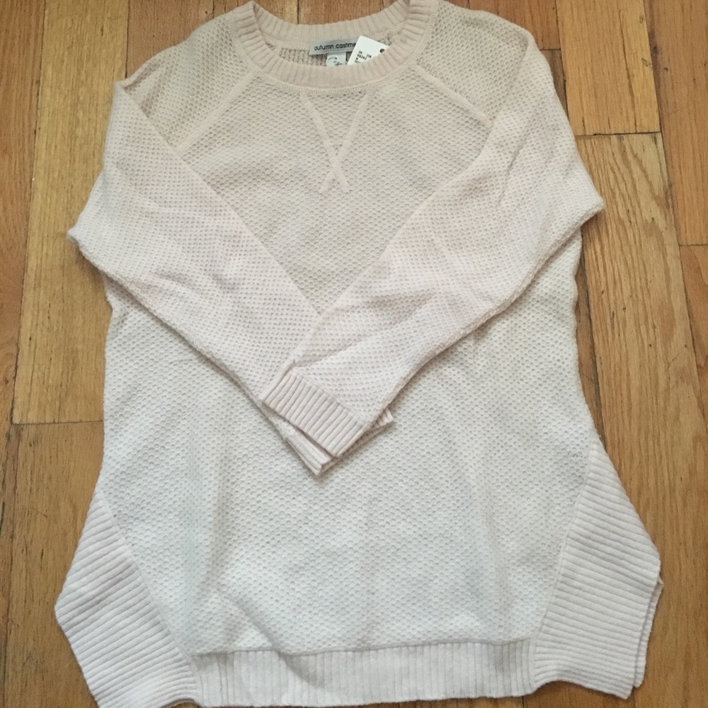 Autumn Cashmere Honeycomb sweater
