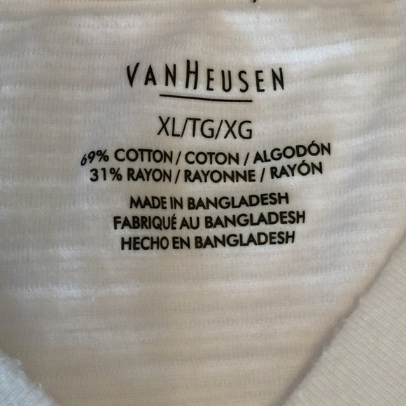 Men’s Short-Sleeve V-Neck Ribbed Tee - Picture 2 of 2