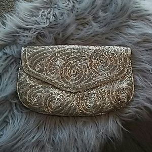 Vintage Beaded Clutch