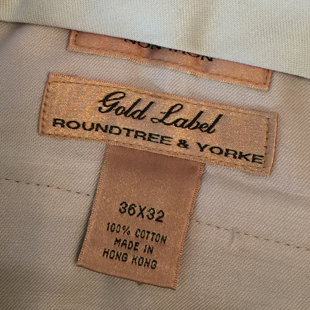 Roundtree & Yorke Gold Label Pants