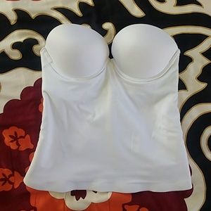 Corsage White Felina Lingerie Used ONCE wedding