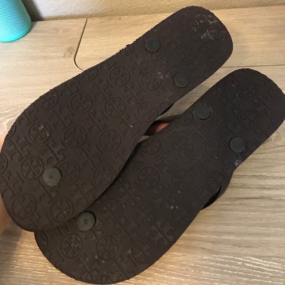 Tory Burch cheetah animal sandals flip flops 7 - Picture 4 of 4