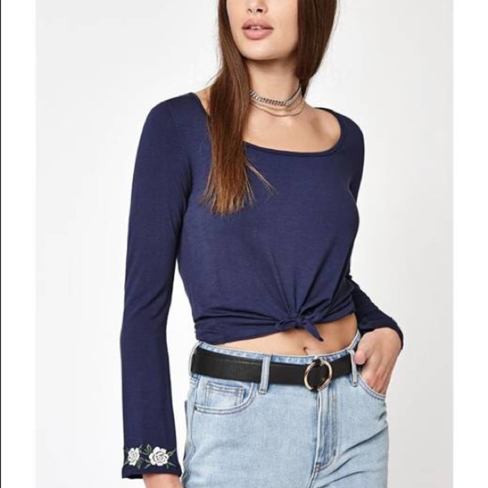 Pacsun Bell Sleeve Top