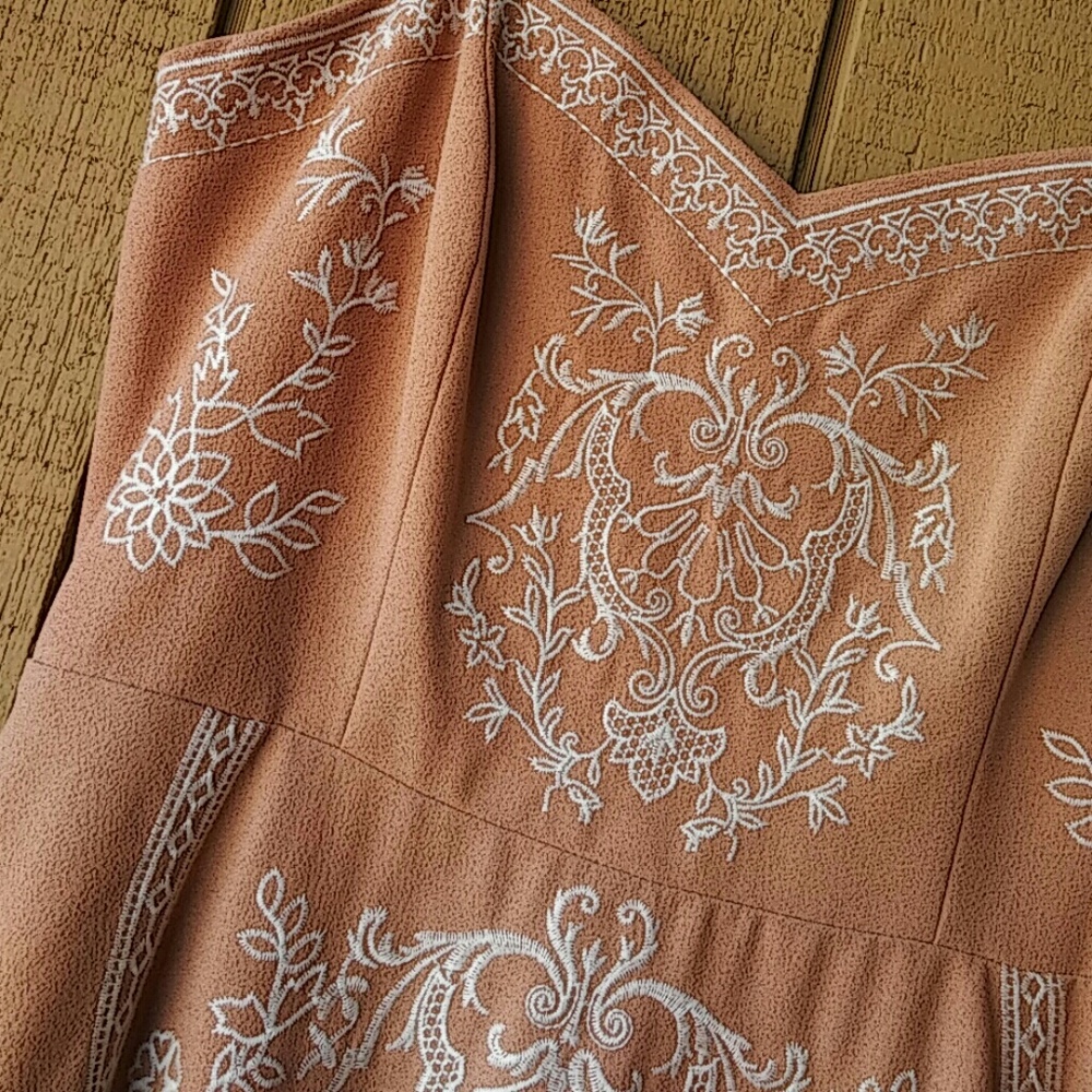 Rose Embroidered Formal Tea Dress_3