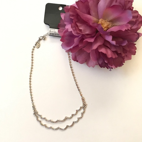 ๐ฐ SALE Elegant and simple RSVP crystal necklace - Picture 2 of 7