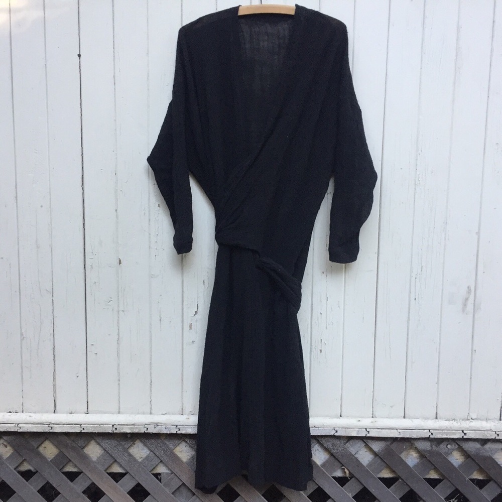 Vivienne Westwood Anglomania black gauze dress M