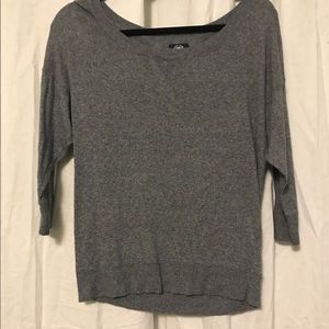 American eagle boat neck 3/4 sleeve sweater Medium