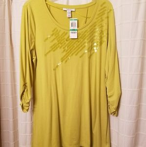 Lime green Style & Co Tunic
