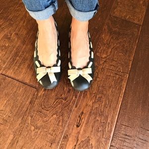 Born marnee ballet flats, black, Sz 7