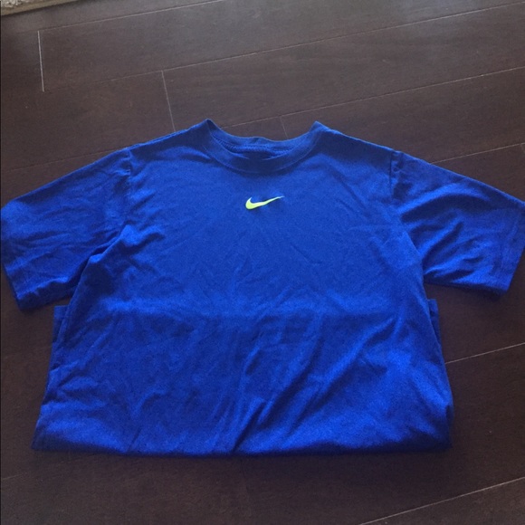 Nike Boys Royal Blue Tee - Picture 1 of 2