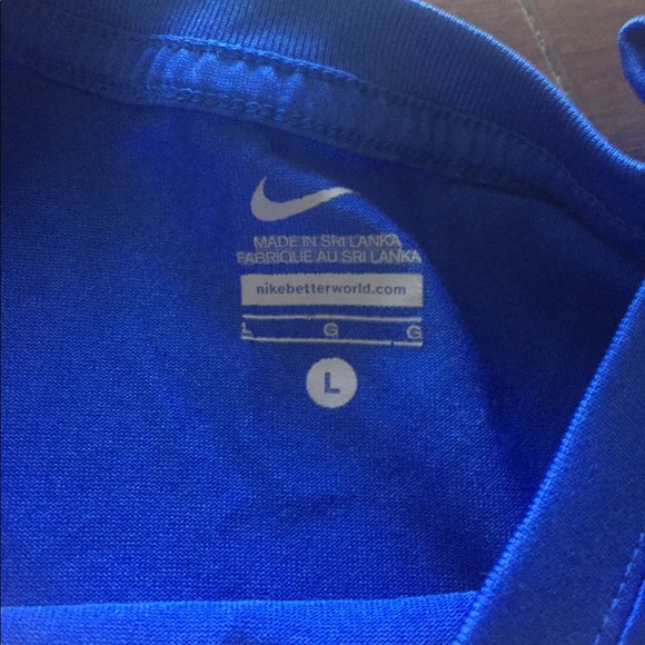 Nike Boys Royal Blue Tee - Picture 2 of 2