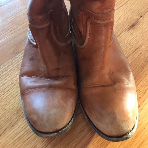 FRYE Riding Boots Tan - Picture 5 of 8