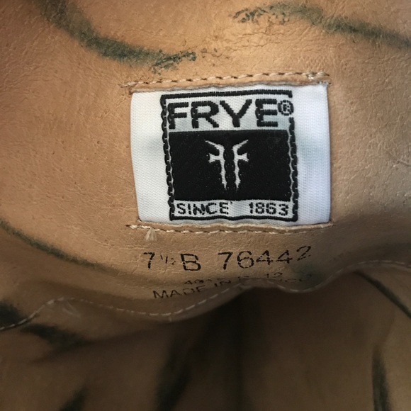 FRYE Riding Boots Tan - Picture 6 of 8