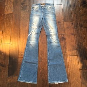 Flared Distressed Joes Jeans