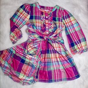 Ralph Lauren Plaid Dress NWOT