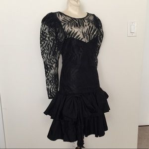 Vintage TD4 by Electra cocktail dress