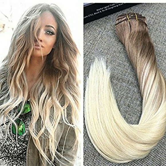 Ombre Balayage Clip In Extension main image 4