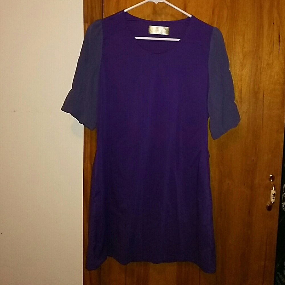 Purple dress
