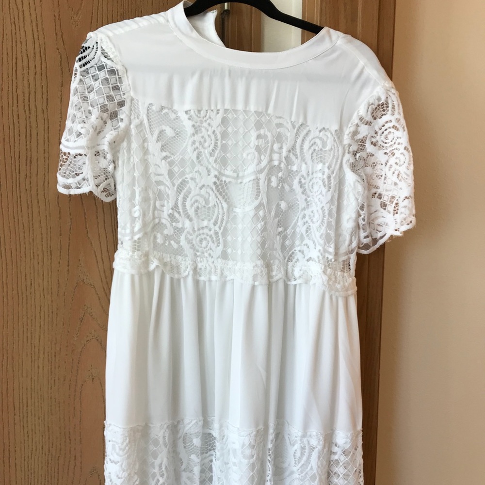 Kendall & Kylie Lace Babydoll Dress