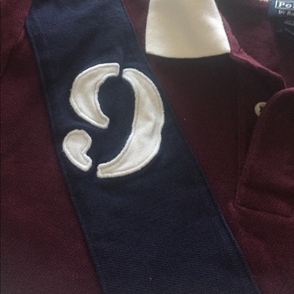 Polo by Ralph Lauren Burgundy Short Sleeve - Picture 3 of 4