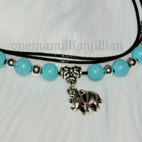 Elephant Ankle Bracelet / Anklet - Picture 2 of 4