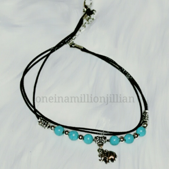 Elephant Ankle Bracelet / Anklet - Picture 4 of 4