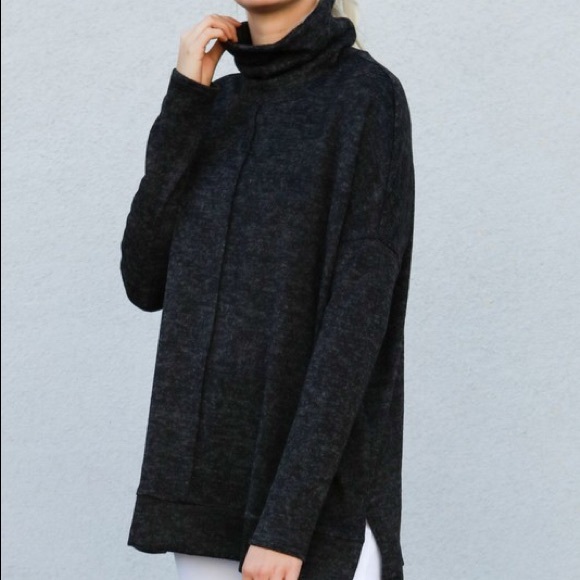 Charcoal Turtleneck Sweater - Picture 7 of 7