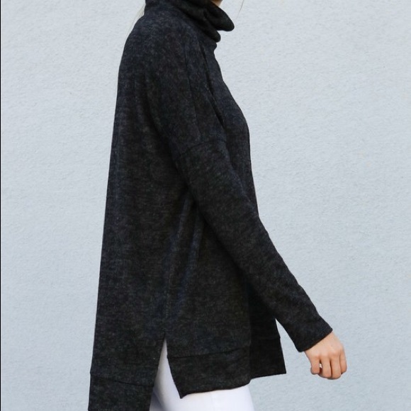 Charcoal Turtleneck Sweater - Picture 5 of 7