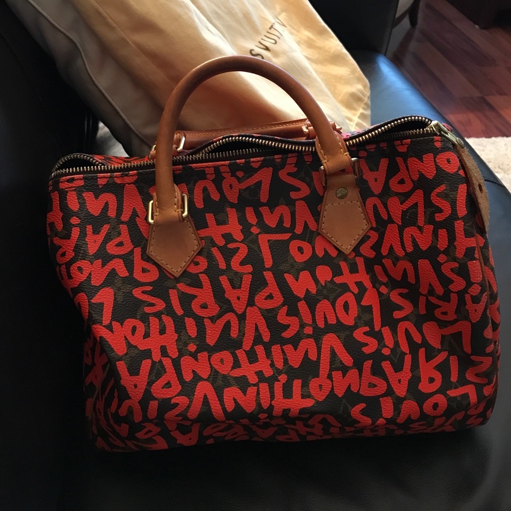 Limited Edition Graffiti Louis Vuitton