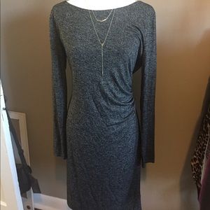Charcoal Grey soft Knit Dress Never Worn