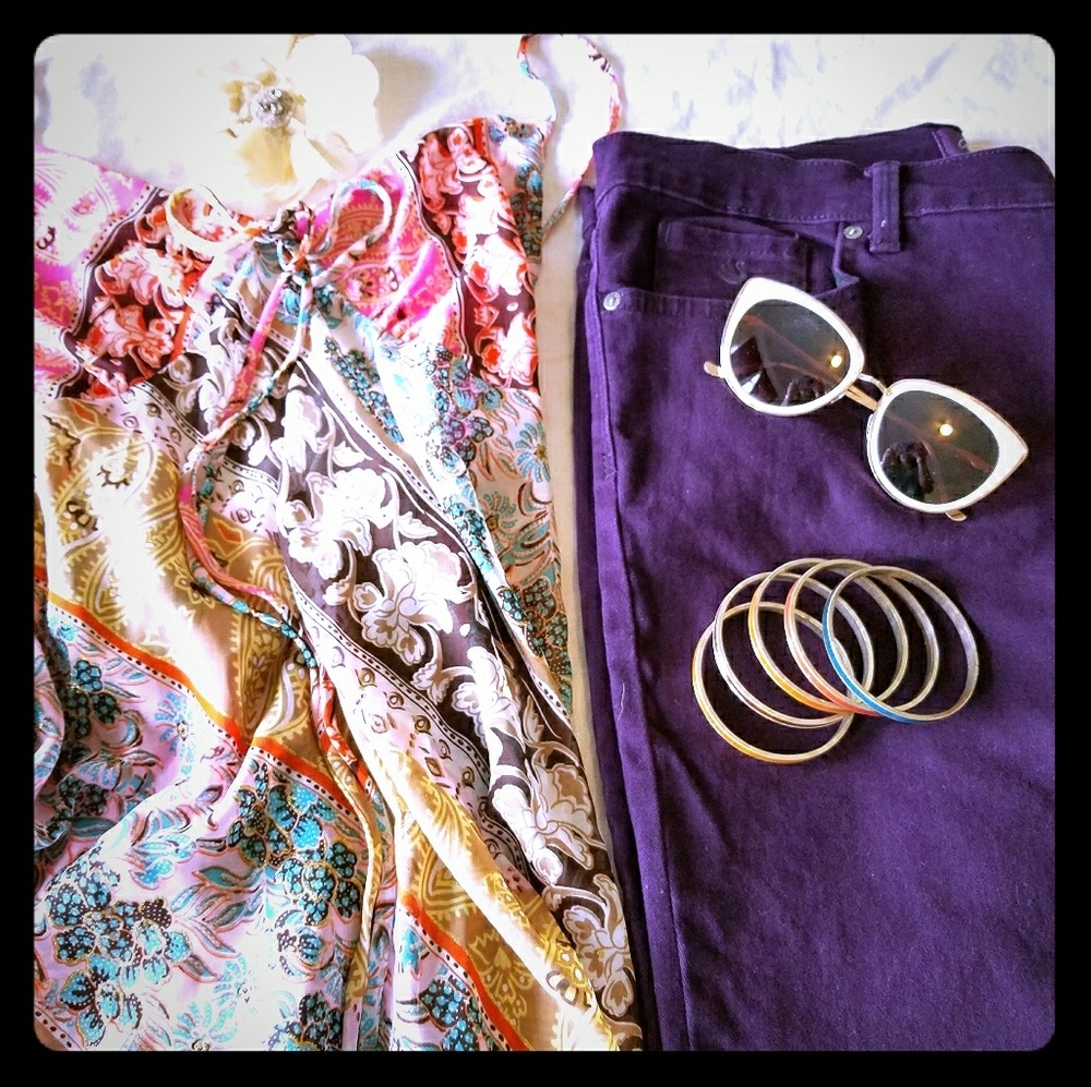 Goria Vanderbilt Amanda Railroad Jeans