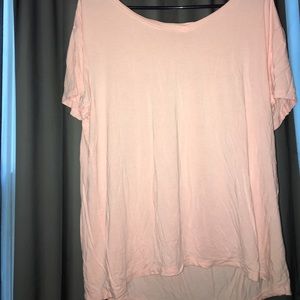 pastel pink t shirt