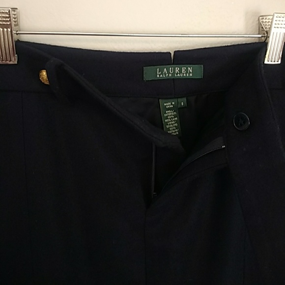 Vintage Dark Navy Blue Midi Shirt - Picture 3 of 4