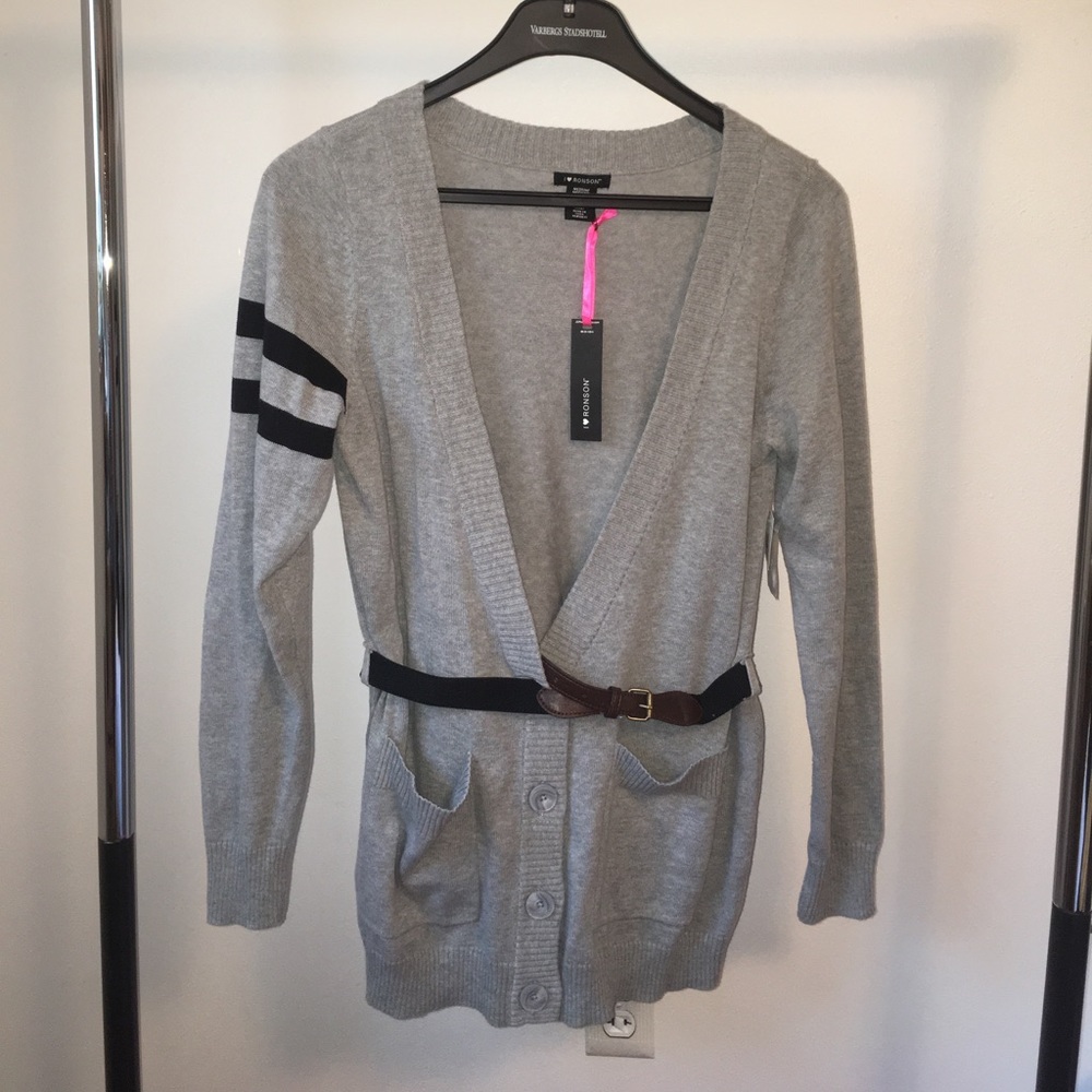 NWT Cardigan w Belt