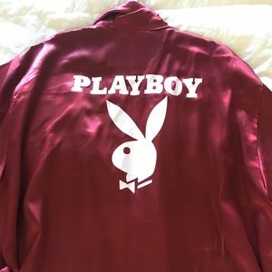 Playboy Robe and Sailor Hat