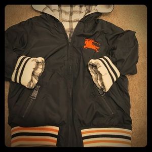 Reversible Burberry boys jacket