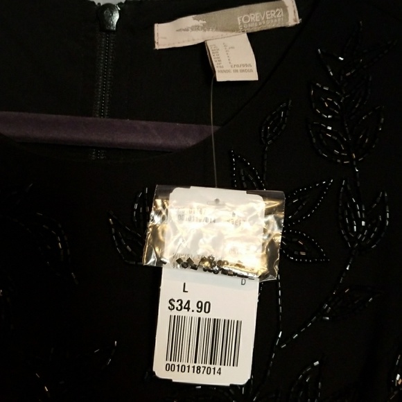 Beautifully beaded party vest top - Picture 2 of 4