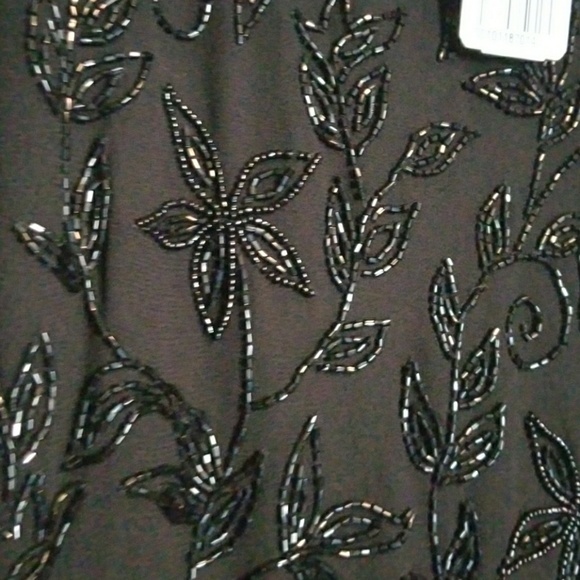 Beautifully beaded party vest top - Picture 3 of 4