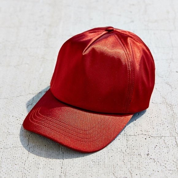 Satin Baseball Hat - Picture 1 of 1