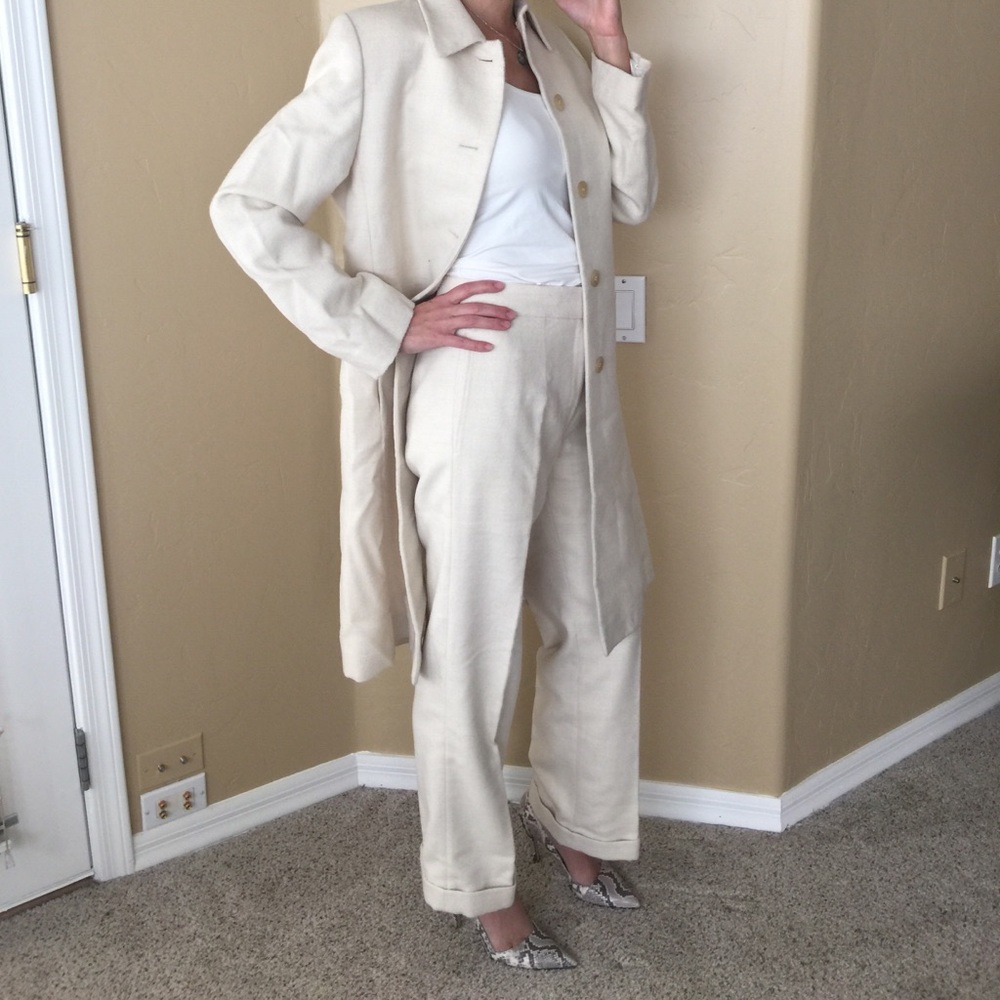 Alpaca wool suit