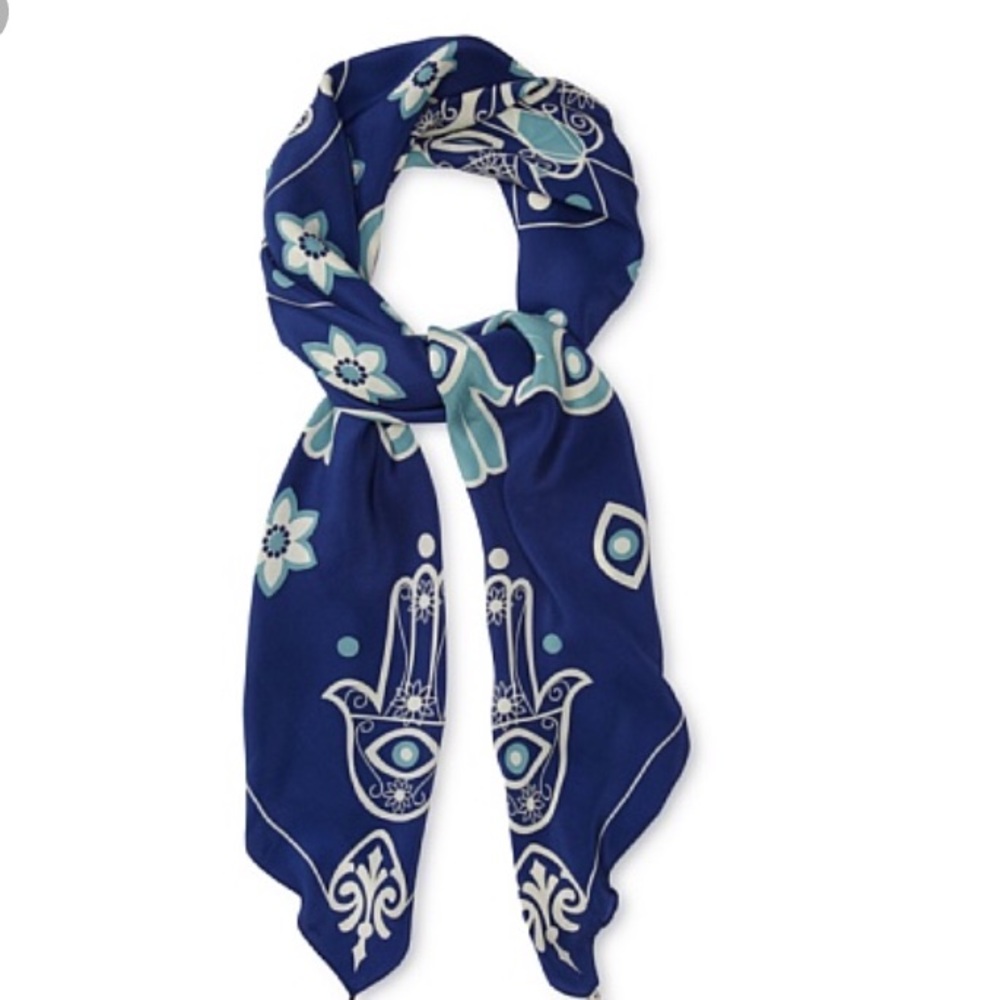 Otrera blue scarf