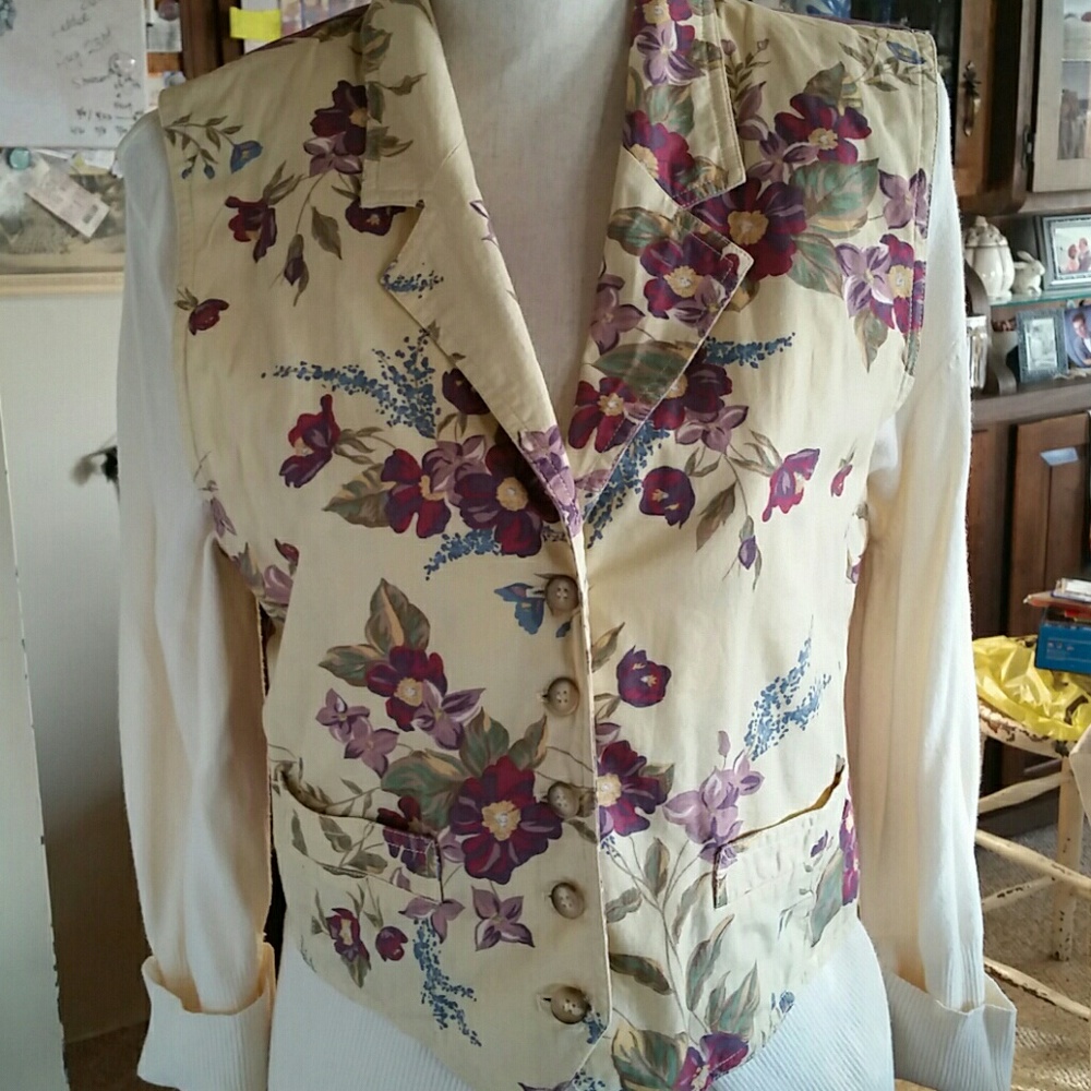 Vintage Liz wear vest...Awesome