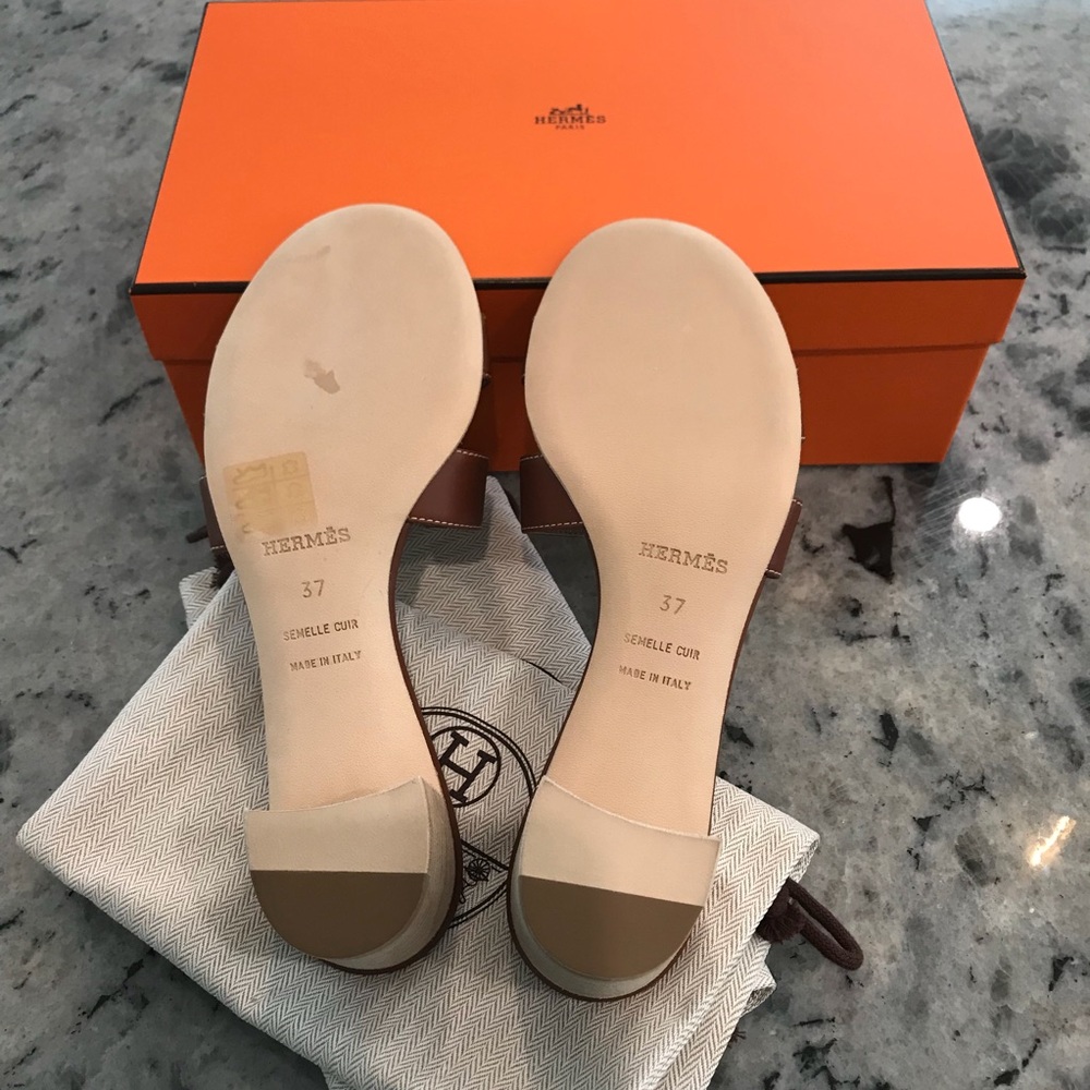 🚫SOLD🚫 NIB Hermes Oasis Sandal, SZ 37 - Picture 3 of 8