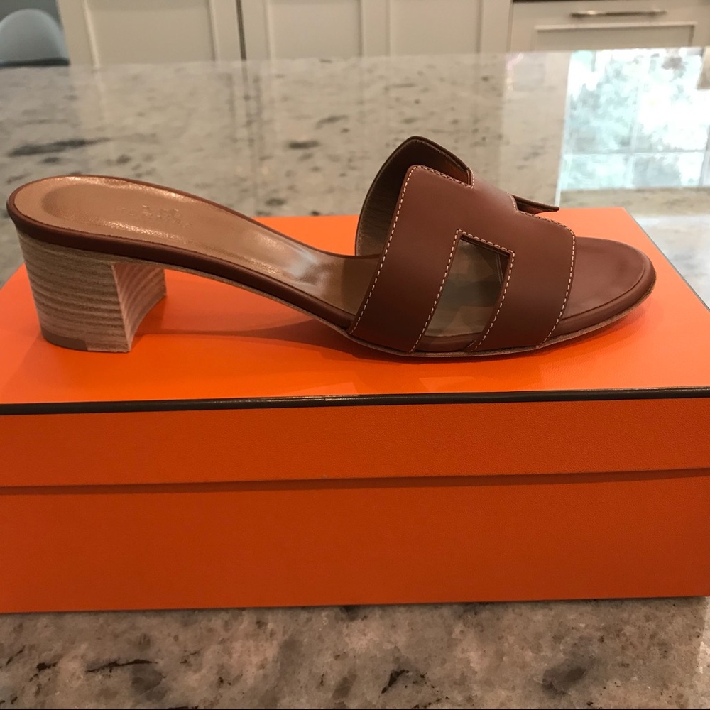 🚫SOLD🚫 NIB Hermes Oasis Sandal, SZ 37 - Picture 8 of 8